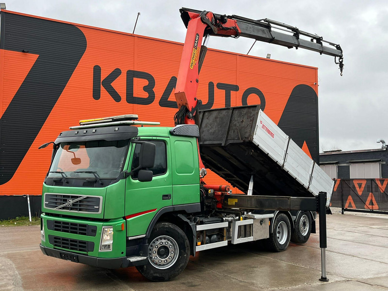 Volvo FM 340 6x2*4 PK 23002 / BOX L=4981 mm - Tipper, Crane truck: picture 1 Volvo FM 340 6x2*4 PK 23002 / BOX L=4981 mm - Tipper, Crane truck: picture 1