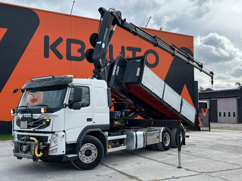 Volvo FM 450 6x2*4 HMF 2420-K5 / JOAB L 17 ton / L=5000 mm - Hook lift truck, Crane truck: picture 1 Volvo FM 450 6x2*4 HMF 2420-K5 / JOAB L 17 ton / L=5000 mm - Hook lift truck, Crane truck: picture 1