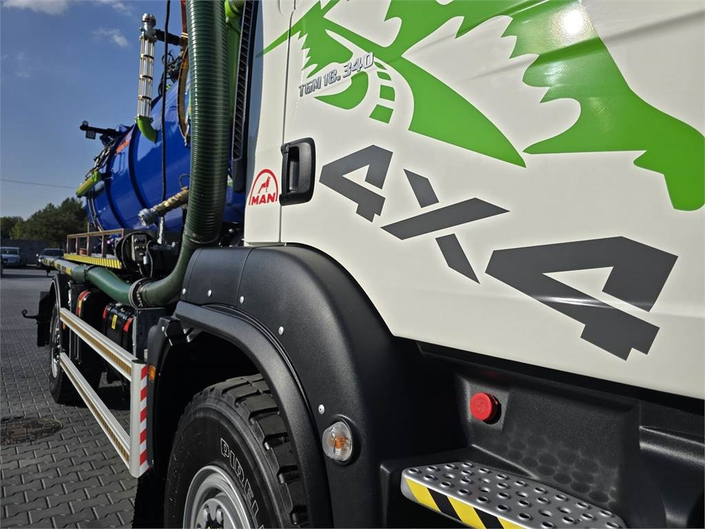 Vacuum truck MAN TGM 4x4 GAMON PW8 for collecting liquid waste sepa: picture 8