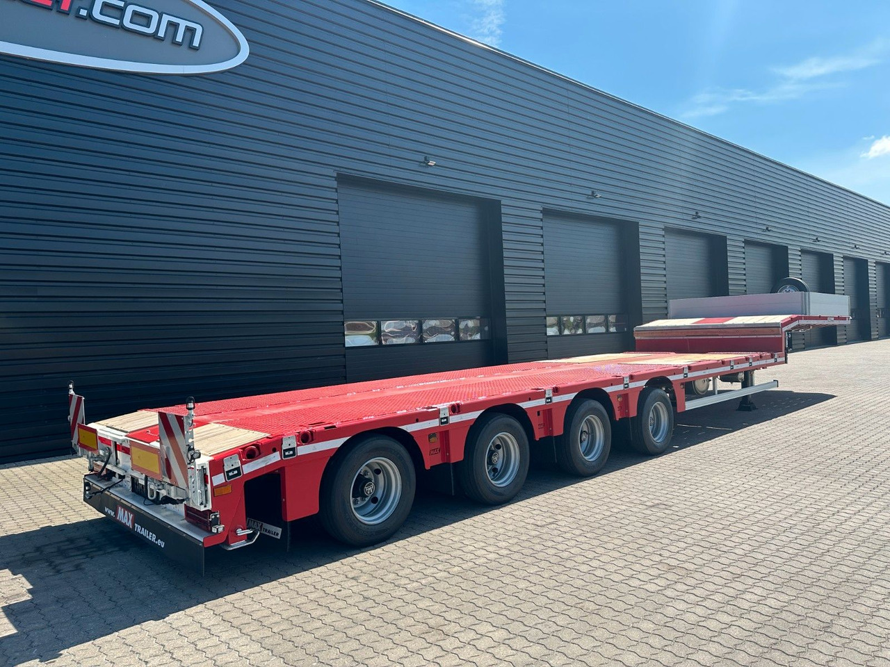 Faymonville MAX 110 4 achs tieflader / 2 x ausziehbar - Low loader semi-trailer: picture 4 Faymonville MAX 110 4 achs tieflader / 2 x ausziehbar - Low loader semi-trailer: picture 4