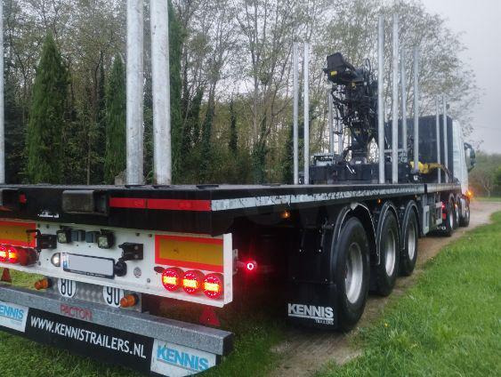 Pacton Plateau Forestier - Dropside/ Flatbed semi-trailer: picture 1 Pacton Plateau Forestier - Dropside/ Flatbed semi-trailer: picture 1