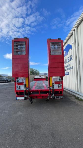Low loader semi-trailer Syltrailer Porte Engins Caiboutti (Location / Rent) SYL227: picture 12