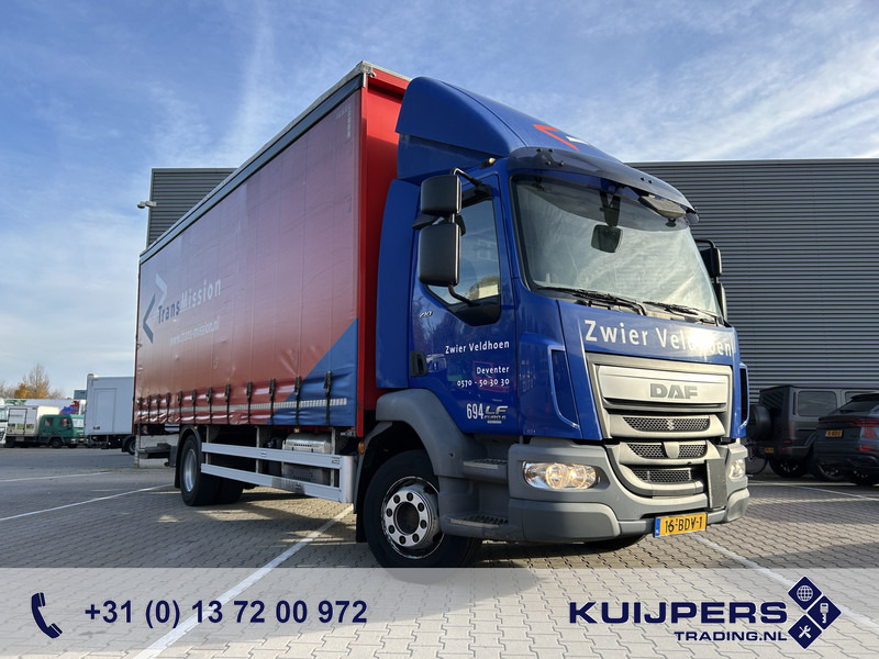 DAF LF 210 FA / 12 Ton / 557 dlm / Curtainside / Loadlift / APK TUV 05-26 - Curtain side truck: picture 1 DAF LF 210 FA / 12 Ton / 557 dlm / Curtainside / Loadlift / APK TUV 05-26 - Curtain side truck: picture 1