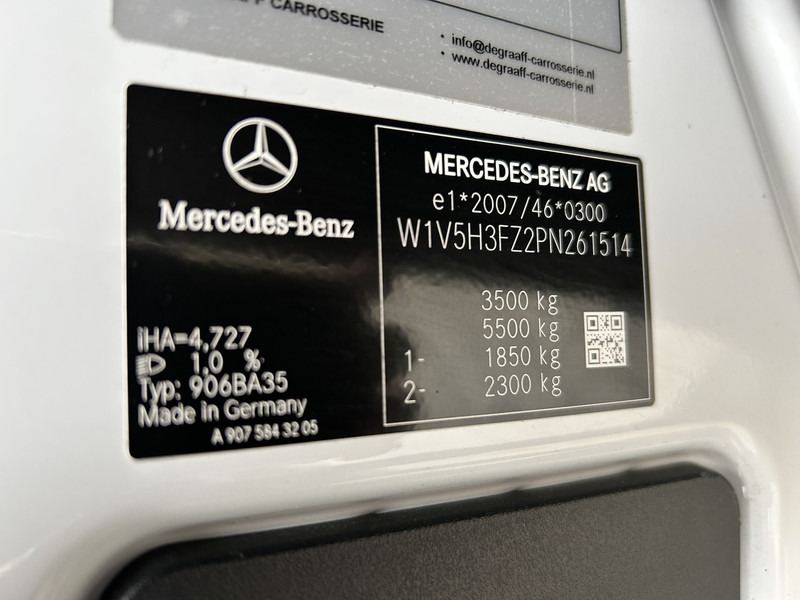 Closed box van Mercedes-Benz Sprinter 515 1.9 CDI / 126 dkm / Box 4.4 mtr / Laadklep / APK 07-26: picture 15