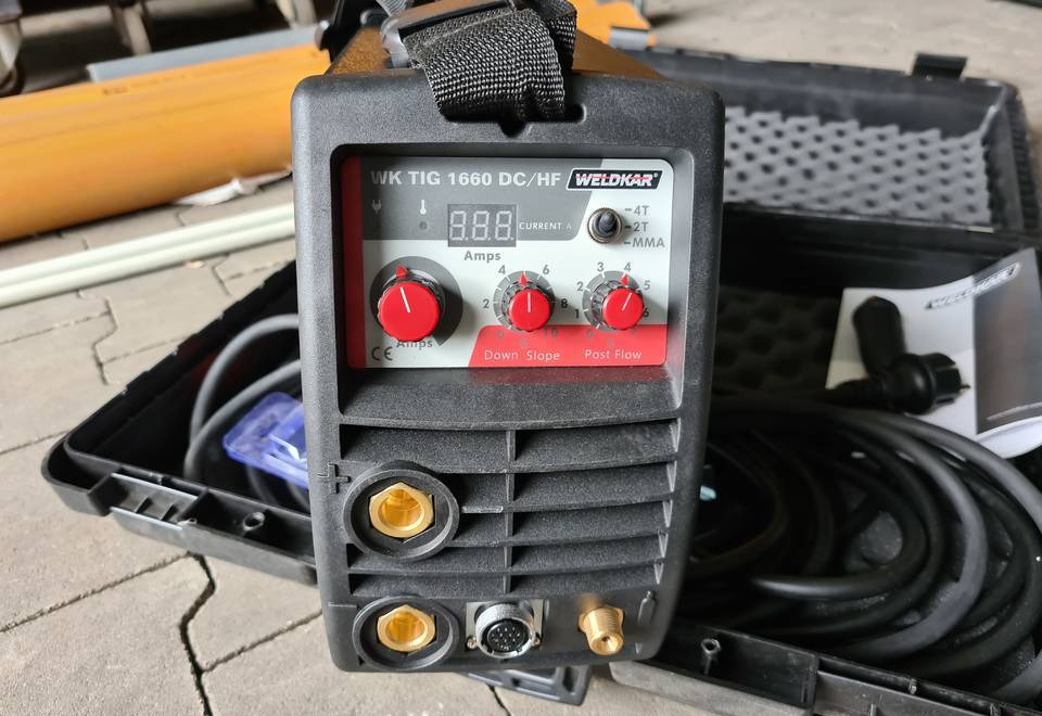 Spawarka Tig WELDKAR WK 1660 DC/HF 160 A - Welding equipment: picture 2 Spawarka Tig WELDKAR WK 1660 DC/HF 160 A - Welding equipment: picture 2