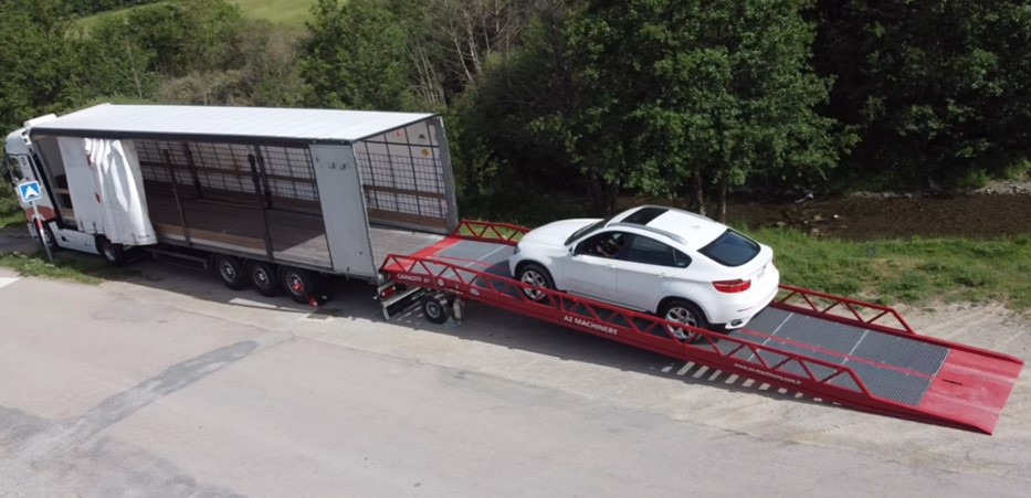 AZ RAMP EASY-XL 8 mobile loading ramp - Loading ramp: picture 2 AZ RAMP EASY-XL 8 mobile loading ramp - Loading ramp: picture 2