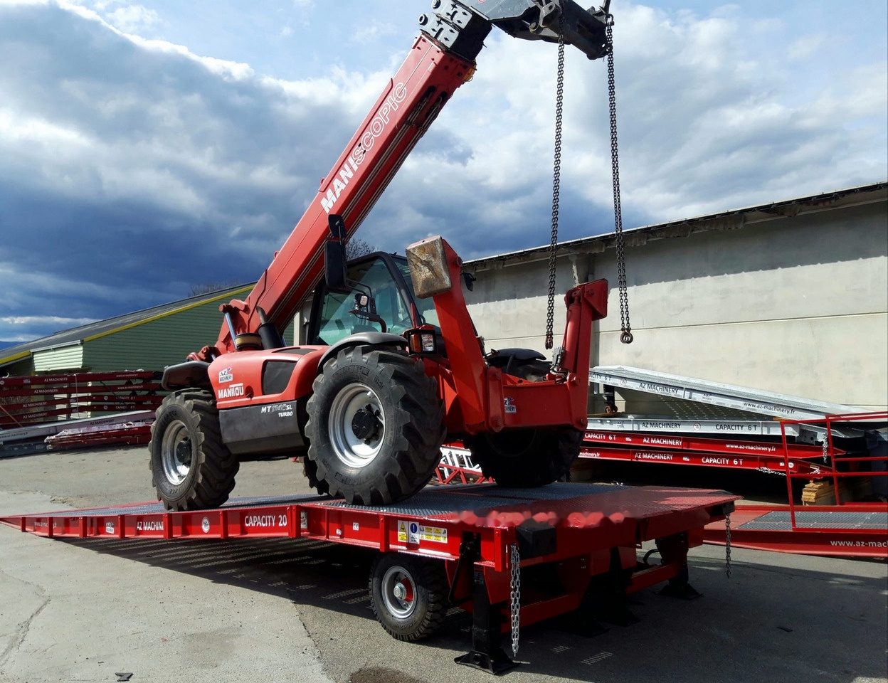 AZ RAMP KING VERSION, BIG FOOT LLO 25T mobile loading ramp - Loading ramp: picture 3 AZ RAMP KING VERSION, BIG FOOT LLO 25T mobile loading ramp - Loading ramp: picture 3
