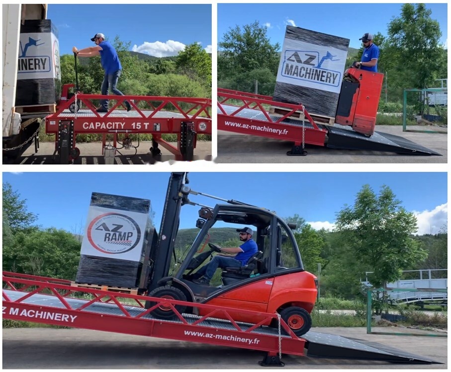 AZ RAMP STAR-10-XL mobile loading ramp - Loading ramp: picture 1 AZ RAMP STAR-10-XL mobile loading ramp - Loading ramp: picture 1