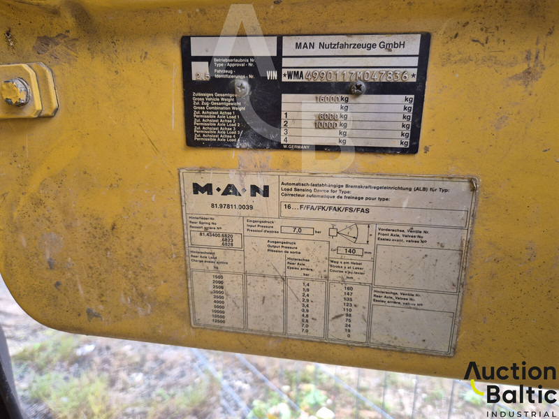 Tipper MAN 16.192: picture 16 Tipper MAN 16.192: picture 16