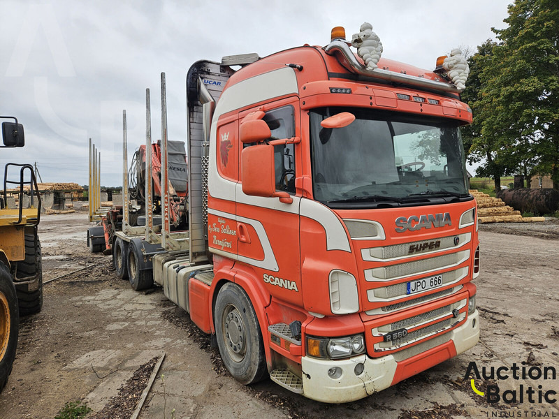 Scania R 560 - Forestry trailer: picture 2 Scania R 560 - Forestry trailer: picture 2