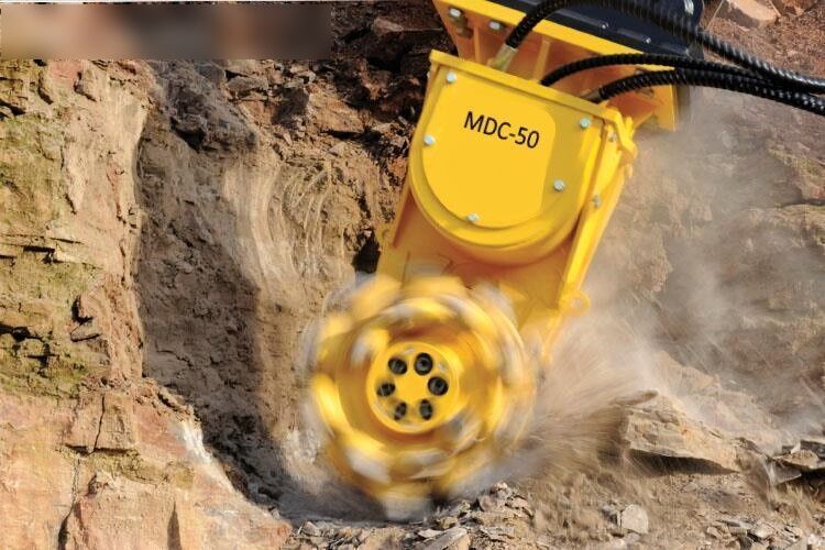 AME Double Drum Cutter (MDC 50) - Attachment for Excavator: picture 5 AME Double Drum Cutter (MDC 50) - Attachment for Excavator: picture 5