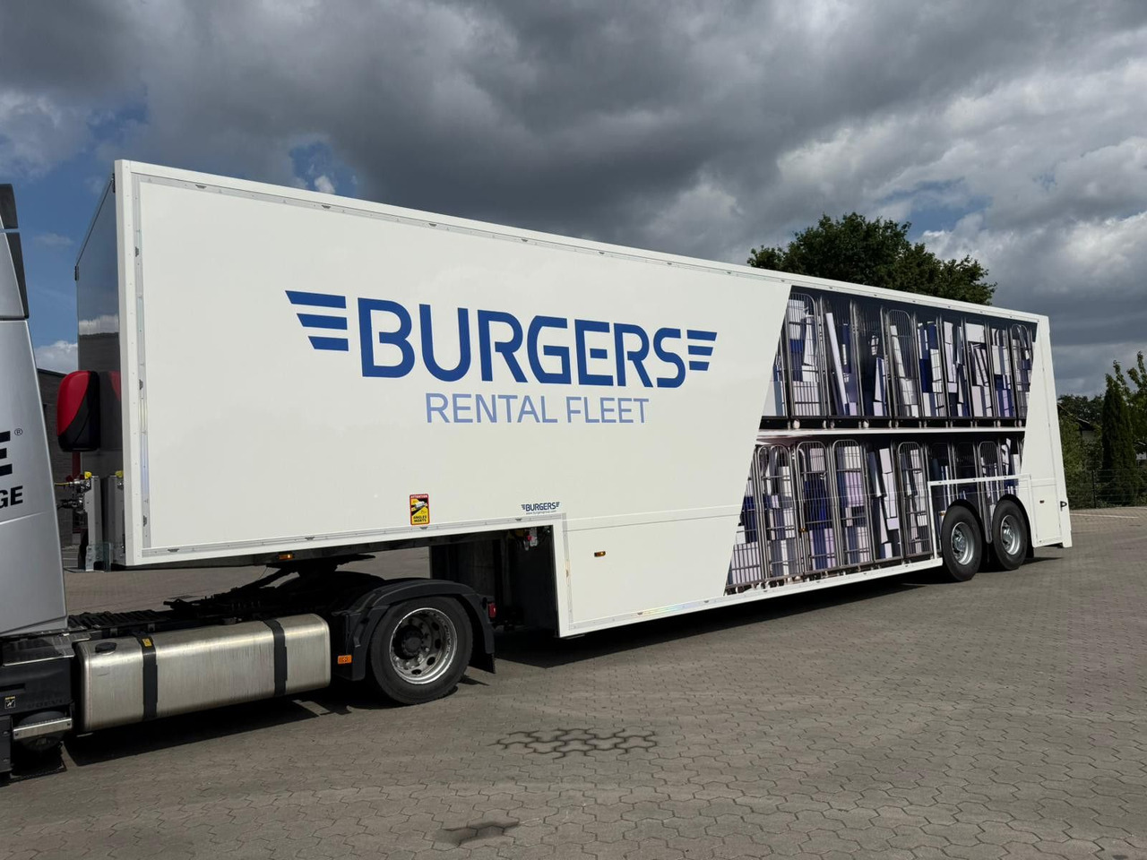 Burgers Doppelstock Trailer 60% mehr Ladefläche - Low loader semi-trailer: picture 5 Burgers Doppelstock Trailer 60% mehr Ladefläche - Low loader semi-trailer: picture 5