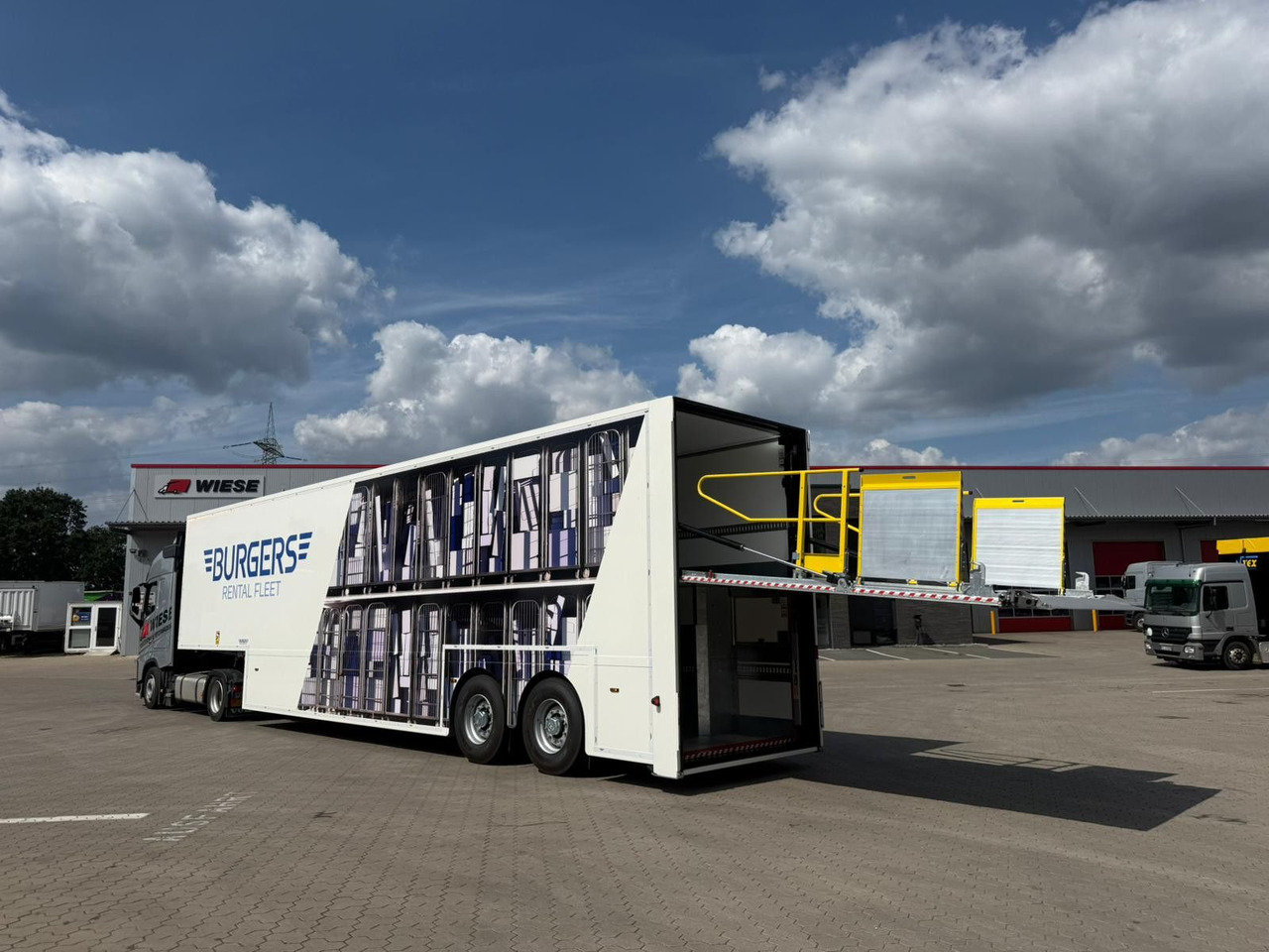 Burgers Doppelstock Trailer 60% mehr Ladefläche - Low loader semi-trailer: picture 2 Burgers Doppelstock Trailer 60% mehr Ladefläche - Low loader semi-trailer: picture 2