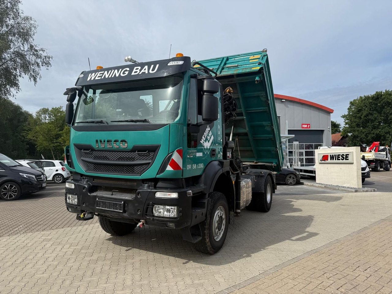 Iveco AD190 T/W Trakker 410 4x4 Allrad Kran KipperHIAB - Tipper, Crane truck: picture 5 Iveco AD190 T/W Trakker 410 4x4 Allrad Kran KipperHIAB - Tipper, Crane truck: picture 5