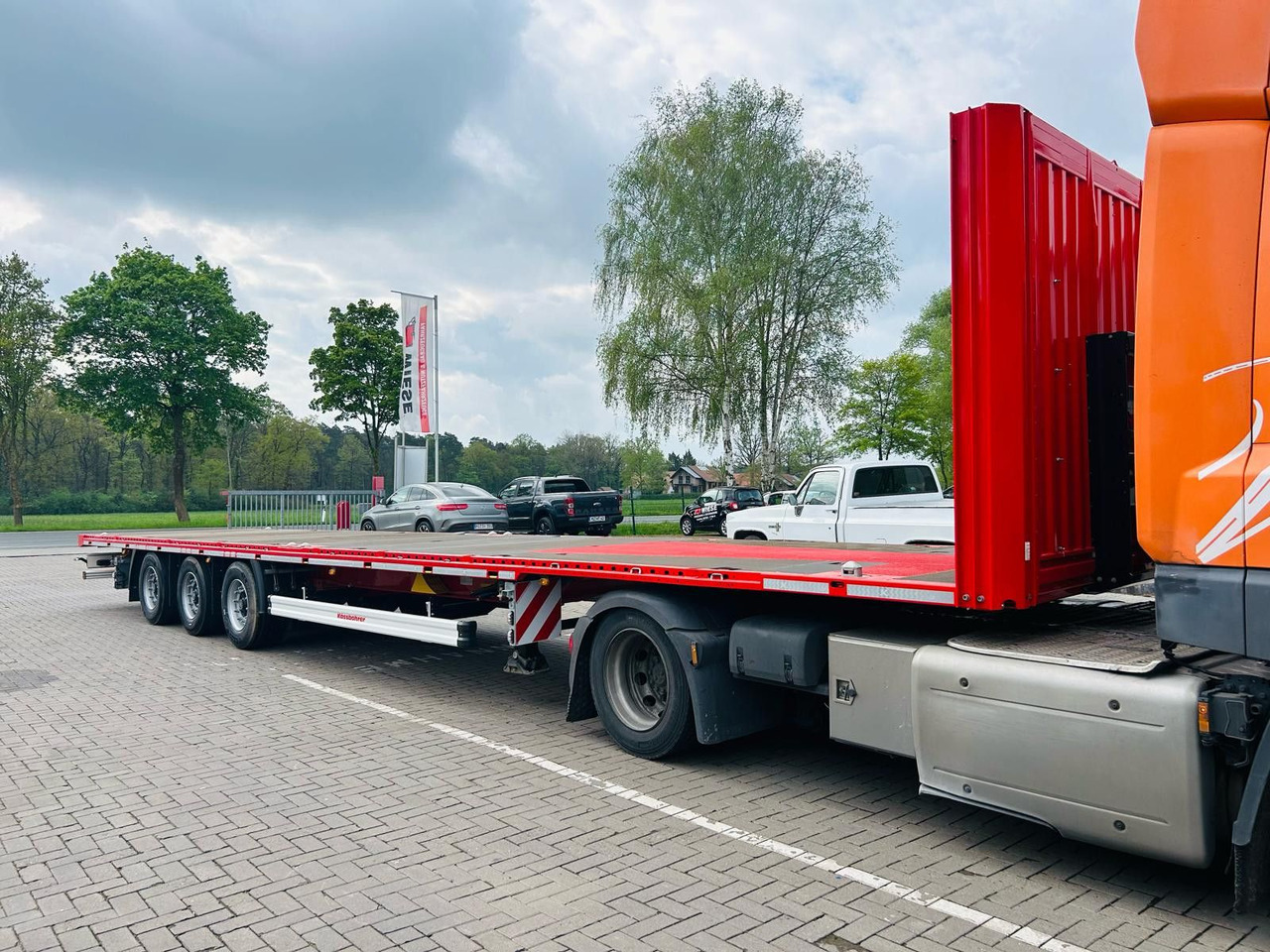 Kässbohrer K.SFS M Mega Plattform Auflieger Sofort Verfügba - Dropside/ Flatbed semi-trailer: picture 2 Kässbohrer K.SFS M Mega Plattform Auflieger Sofort Verfügba - Dropside/ Flatbed semi-trailer: picture 2