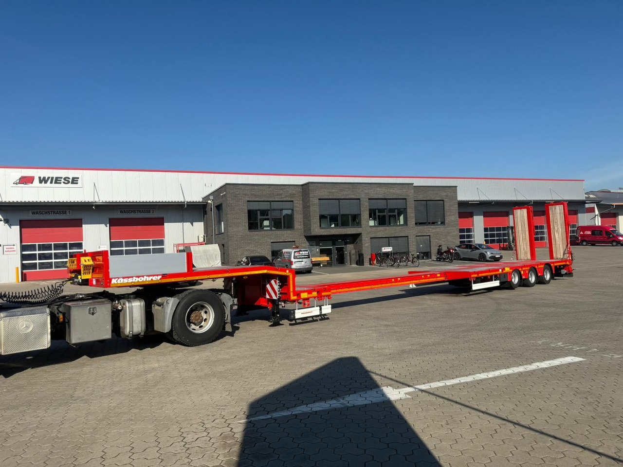 Kässbohrer K.SLA 3 / 1N-18/30 Ausziehbarer Tieflader - Low loader semi-trailer: picture 5 Kässbohrer K.SLA 3 / 1N-18/30 Ausziehbarer Tieflader - Low loader semi-trailer: picture 5