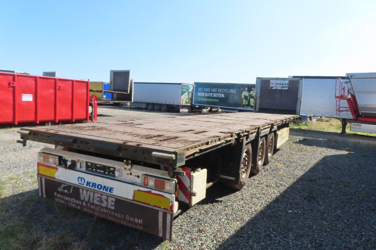 Krone Stahlmattenauflieger - Dropside/ Flatbed semi-trailer: picture 4 Krone Stahlmattenauflieger - Dropside/ Flatbed semi-trailer: picture 4
