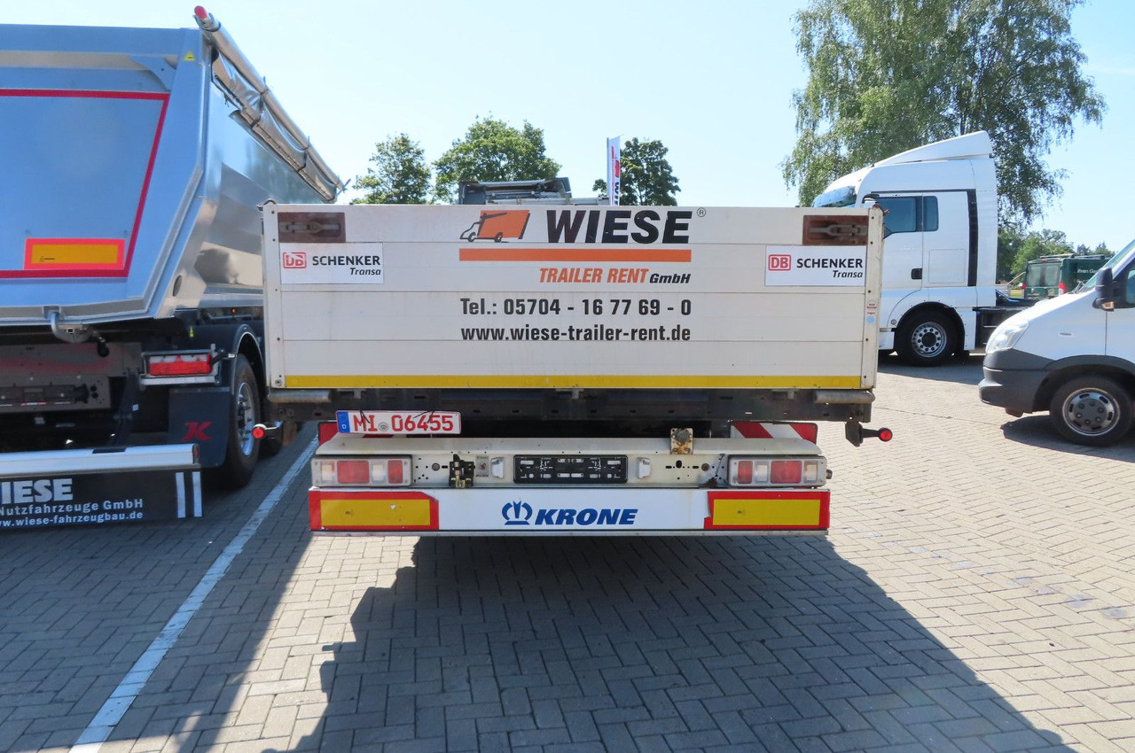 Krone Stahlmattenauflieger - Dropside/ Flatbed semi-trailer: picture 3 Krone Stahlmattenauflieger - Dropside/ Flatbed semi-trailer: picture 3