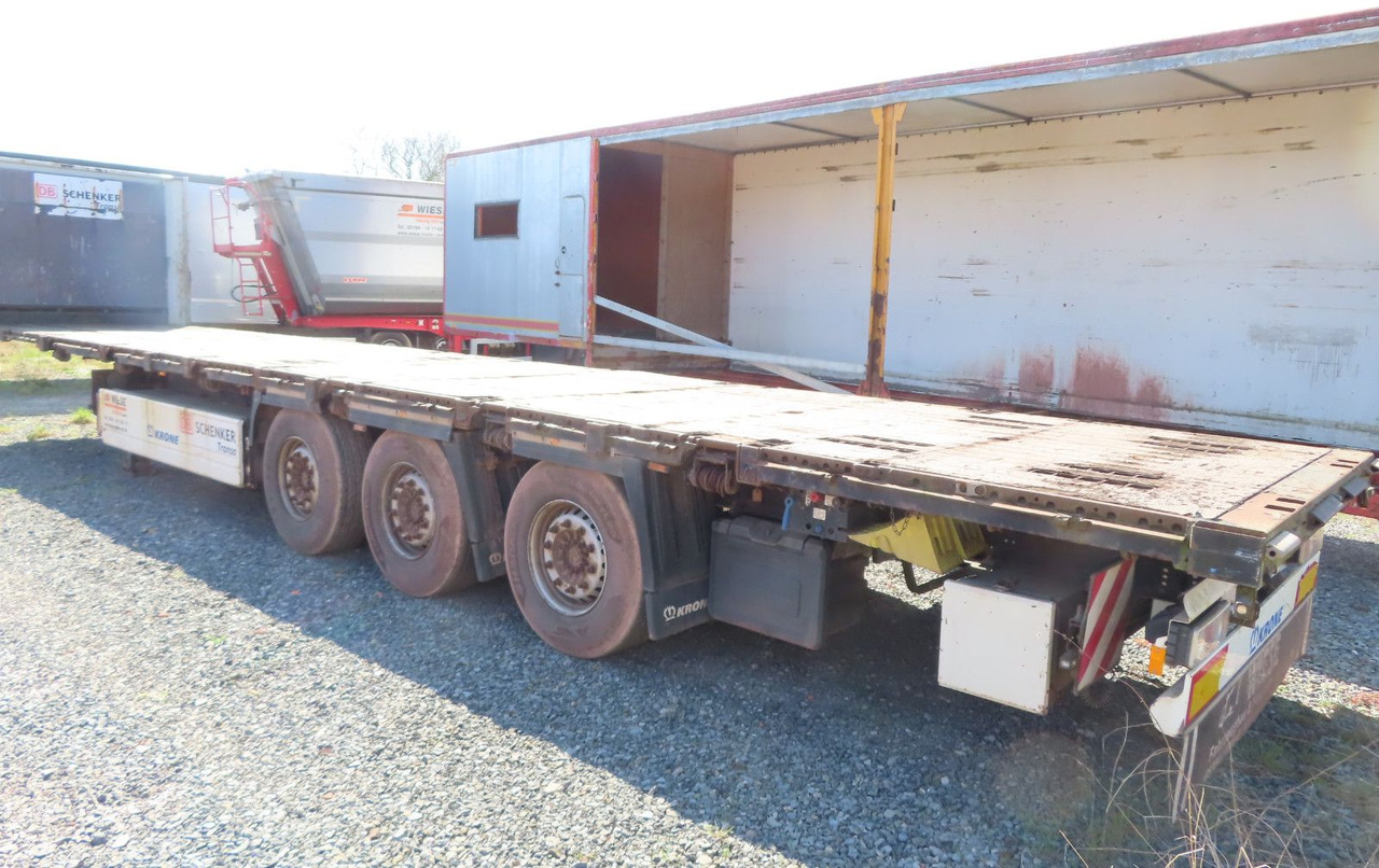Krone Stahlmattenauflieger - Dropside/ Flatbed semi-trailer: picture 2 Krone Stahlmattenauflieger - Dropside/ Flatbed semi-trailer: picture 2
