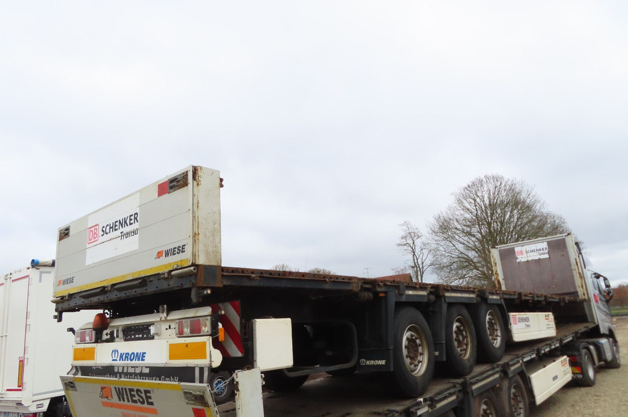 Krone Stahlmattenauflieger - Dropside/ Flatbed semi-trailer: picture 2 Krone Stahlmattenauflieger - Dropside/ Flatbed semi-trailer: picture 2