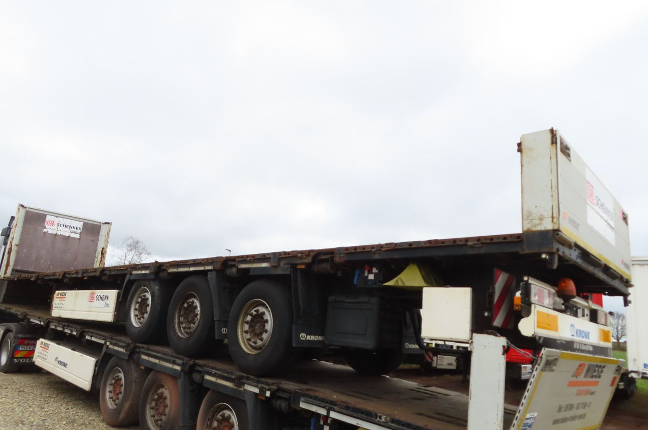 Krone Stahlmattenauflieger - Dropside/ Flatbed semi-trailer: picture 4 Krone Stahlmattenauflieger - Dropside/ Flatbed semi-trailer: picture 4