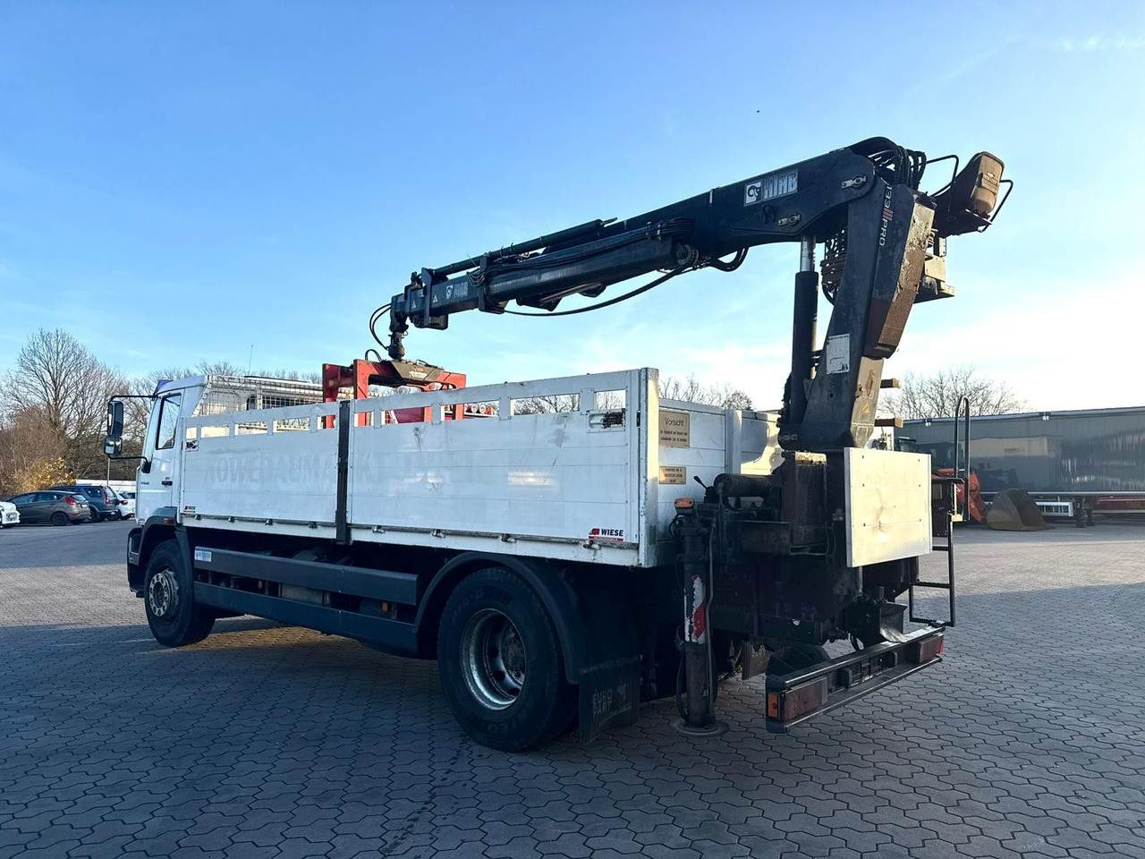 MAN LE 18.280 Pritsche mit HIAB 133 K PRO/HIPRO Kran - Dropside/ Flatbed truck, Crane truck: picture 4 MAN LE 18.280 Pritsche mit HIAB 133 K PRO/HIPRO Kran - Dropside/ Flatbed truck, Crane truck: picture 4
