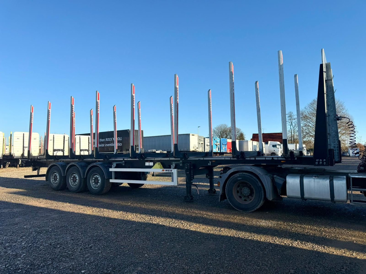 PAVIC Holzauflieger mit Schemel und Rungen - Log semi-trailer: picture 2 PAVIC Holzauflieger mit Schemel und Rungen - Log semi-trailer: picture 2