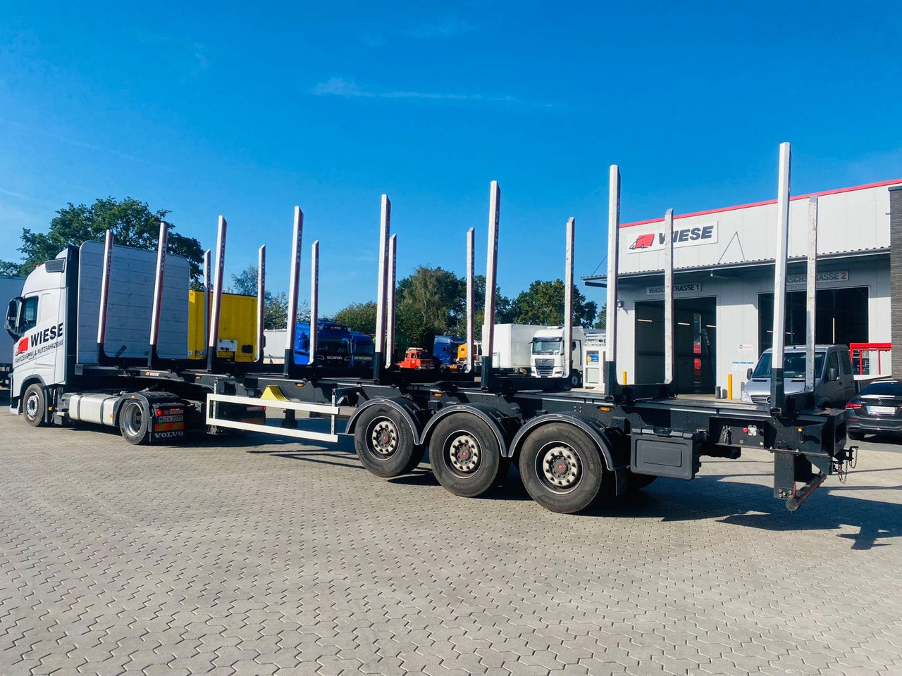 PAVIC Holzauflieger mit Schemel und Rungen - Log semi-trailer: picture 4 PAVIC Holzauflieger mit Schemel und Rungen - Log semi-trailer: picture 4