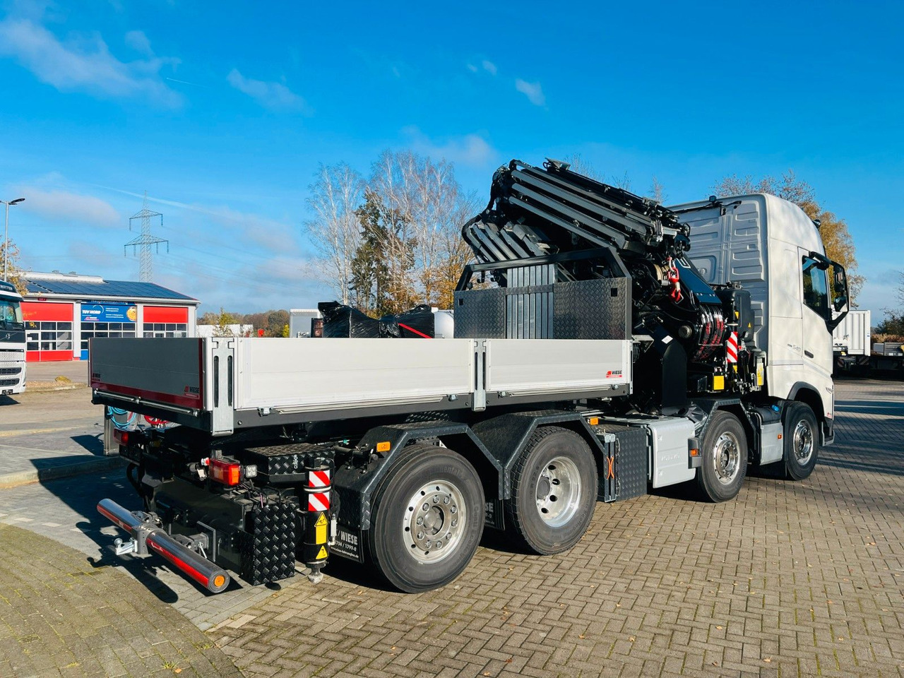 Volvo FH 540 SZM mit F1450 HXP Fly Jib + Winde - Dropside/ Flatbed truck, Crane truck: picture 3 Volvo FH 540 SZM mit F1450 HXP Fly Jib + Winde - Dropside/ Flatbed truck, Crane truck: picture 3