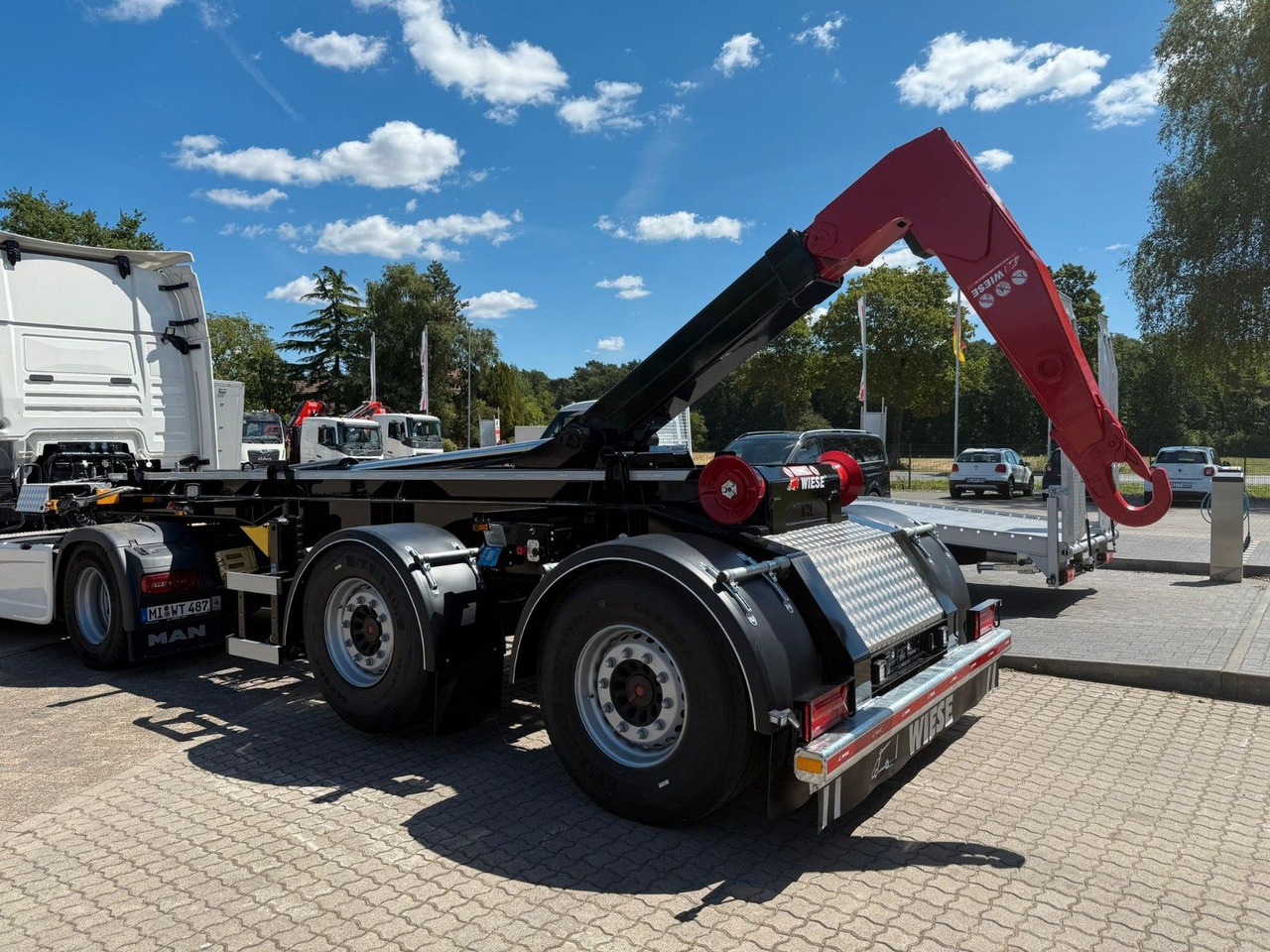 WIESE Hakenlift- WAK 2-32 SK Sofort Verfügba - Tipper semi-trailer: picture 2 WIESE Hakenlift- WAK 2-32 SK Sofort Verfügba - Tipper semi-trailer: picture 2