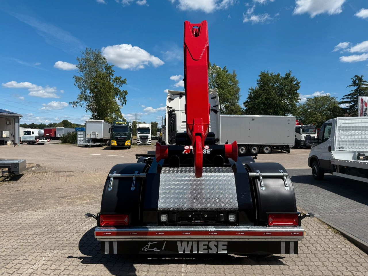 WIESE Hakenlift- WAK 2-32 SK Sofort Verfügba - Tipper semi-trailer: picture 4 WIESE Hakenlift- WAK 2-32 SK Sofort Verfügba - Tipper semi-trailer: picture 4