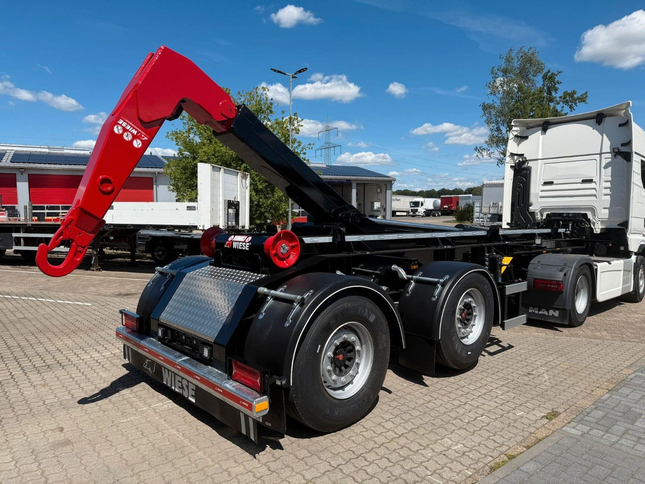 WIESE Hakenlift- WAK 2-32 SK Sofort Verfügba - Tipper semi-trailer: picture 3 WIESE Hakenlift- WAK 2-32 SK Sofort Verfügba - Tipper semi-trailer: picture 3