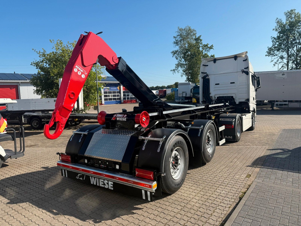 WIESE Hakenlift- WAK 2-32 SK Sofort Verfügba - Tipper semi-trailer: picture 1 WIESE Hakenlift- WAK 2-32 SK Sofort Verfügba - Tipper semi-trailer: picture 1