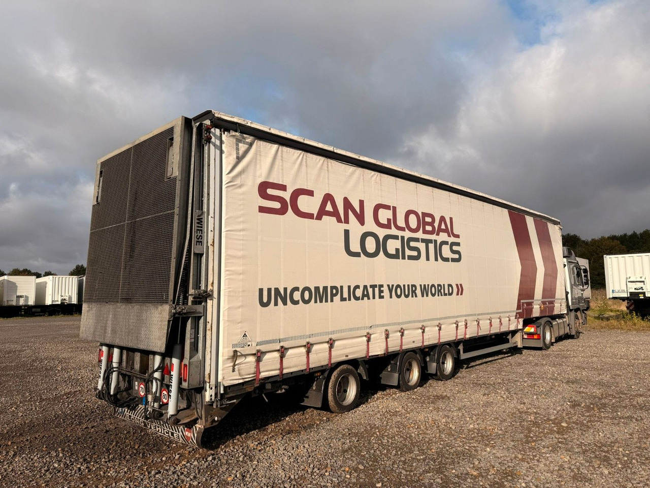 Wiese Gabelstaplertransporter Rampe Mega Lowline - Low loader semi-trailer: picture 3 Wiese Gabelstaplertransporter Rampe Mega Lowline - Low loader semi-trailer: picture 3