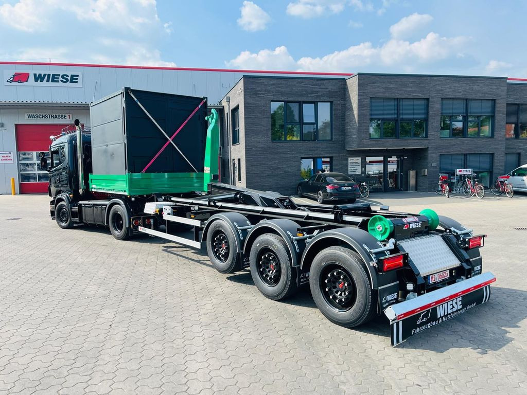 Wiese Hakenliftauflieger Abrollkipper Hooklift - Container transporter/ Swap body semi-trailer: picture 1 Wiese Hakenliftauflieger Abrollkipper Hooklift - Container transporter/ Swap body semi-trailer: picture 1