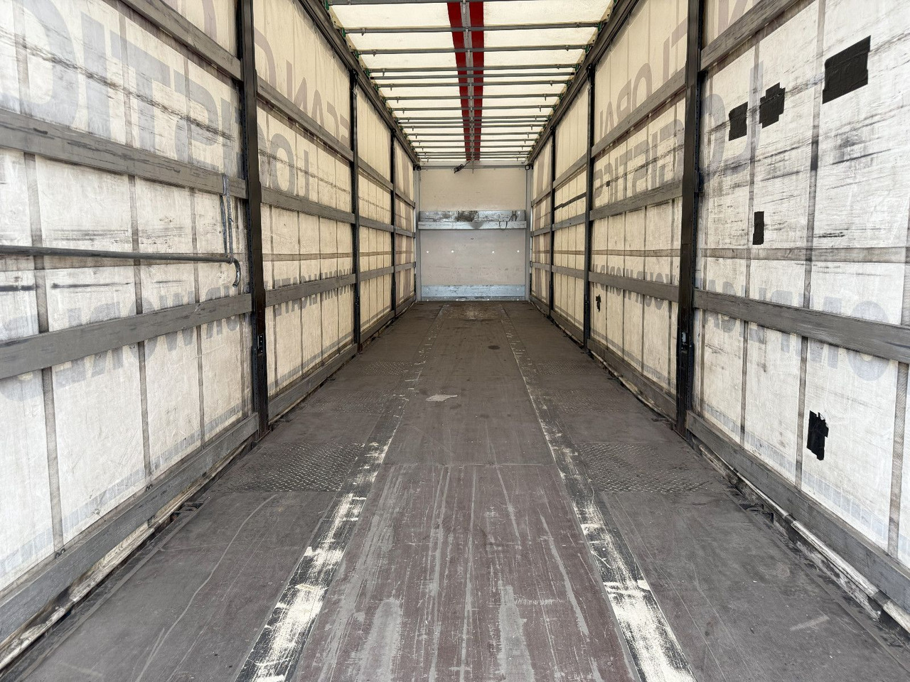 Low loader semi-trailer Wiese Mega Schiebeplane mit Dhollandia Rampe 9t: picture 9