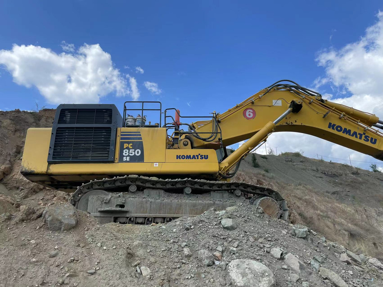 KOMATSU PC800 - Excavator: picture 1 KOMATSU PC800 - Excavator: picture 1