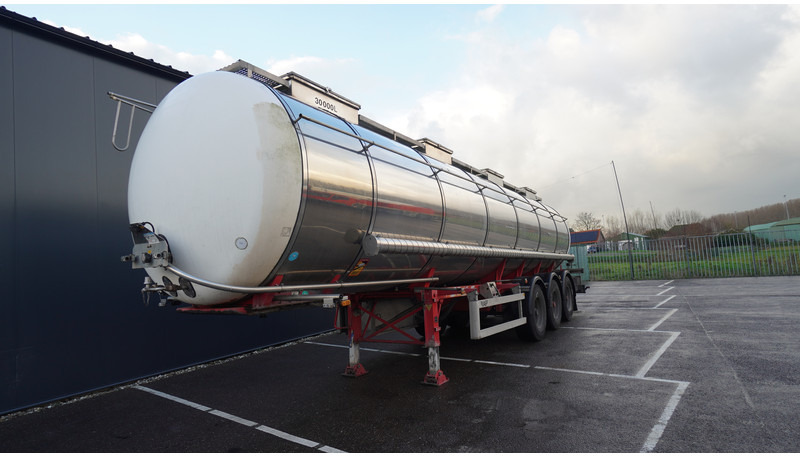 Burg 3 AXLE TANK CHEMIE TRAILER 30.000LTR - Tanker semi-trailer: picture 2 Burg 3 AXLE TANK CHEMIE TRAILER 30.000LTR - Tanker semi-trailer: picture 2
