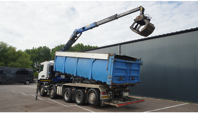 Scania G 490 10X4 CABLE SYSTEM TRUCK WITH PALFINGER Q180Z95TR CRANE - Crane truck: picture 3 Scania G 490 10X4 CABLE SYSTEM TRUCK WITH PALFINGER Q180Z95TR CRANE - Crane truck: picture 3