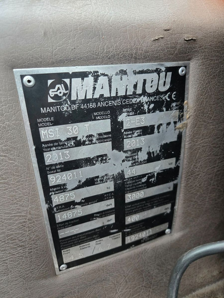 Manitou MSI30T - Diesel forklift: picture 2 Manitou MSI30T - Diesel forklift: picture 2