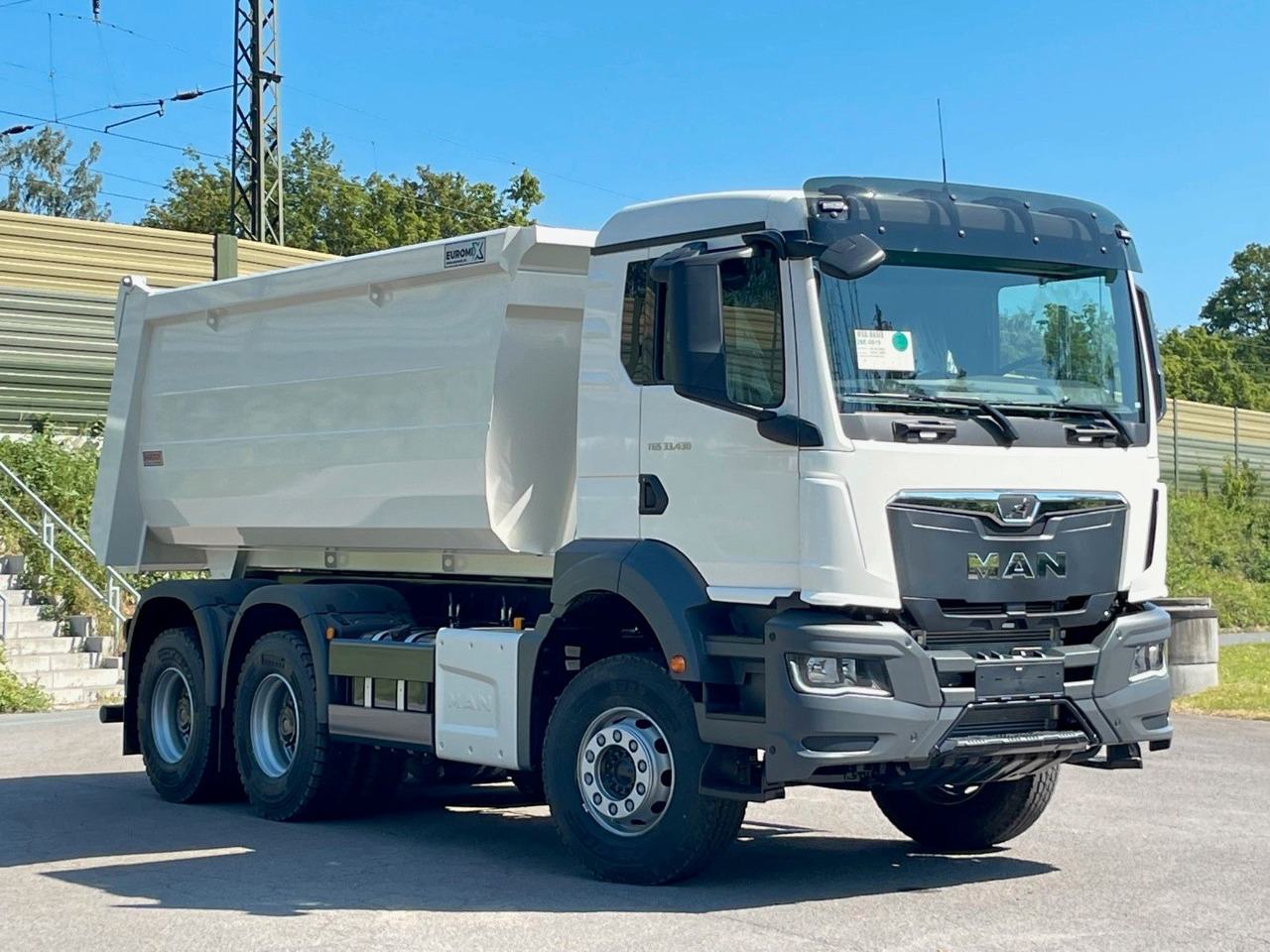 MAN TGS 33.440 6x4/Euro6e EuromixMTP Mulden-Kipper leasing MAN TGS 33.440 6x4/Euro6e EuromixMTP Mulden-Kipper: picture 6