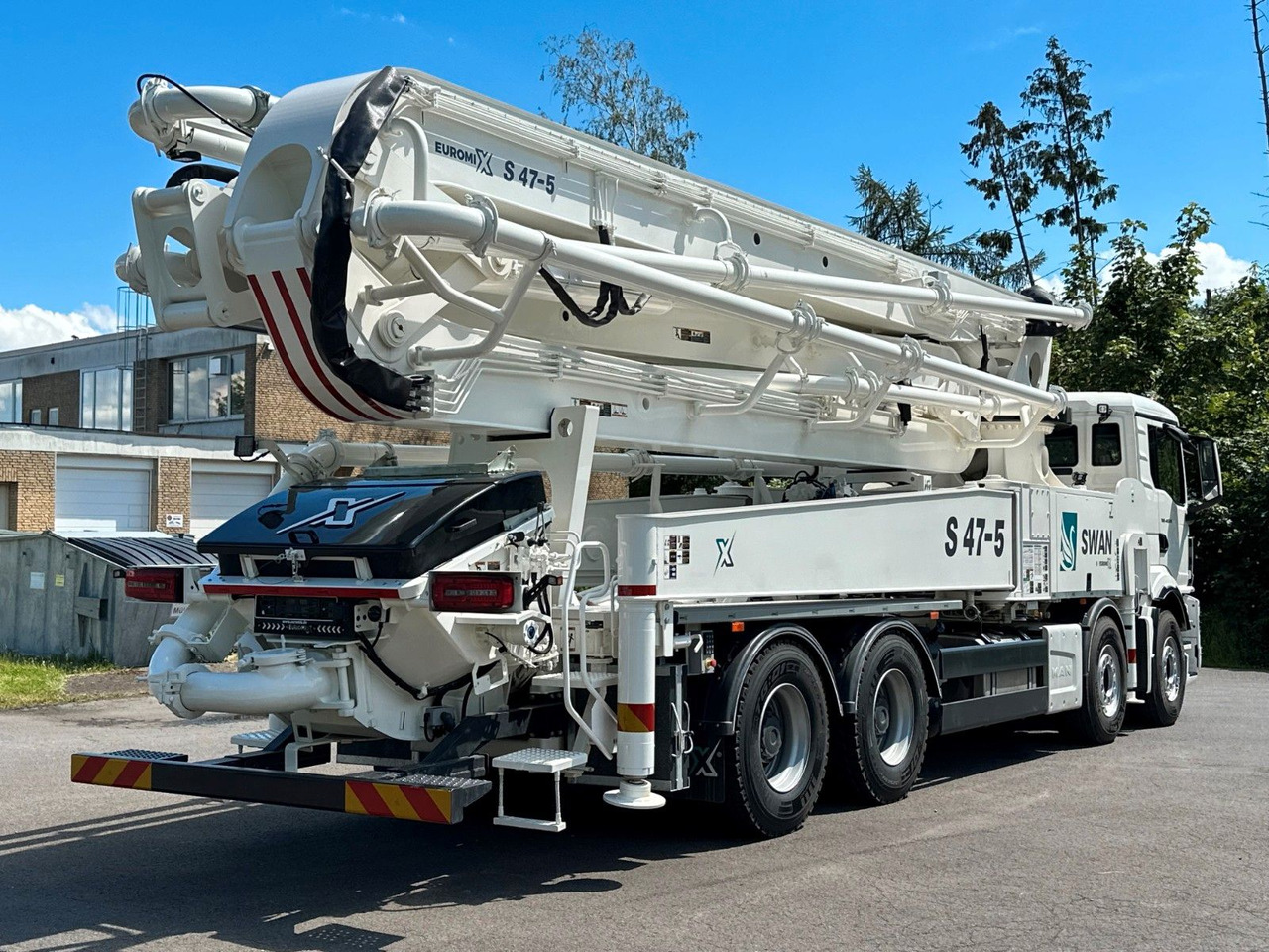 MAN TGS 41.520 8x4 SWAN TSP 47-5 160RZ ( 47m ) - Concrete mixer truck: picture 5 MAN TGS 41.520 8x4 SWAN TSP 47-5 160RZ ( 47m ) - Concrete mixer truck: picture 5