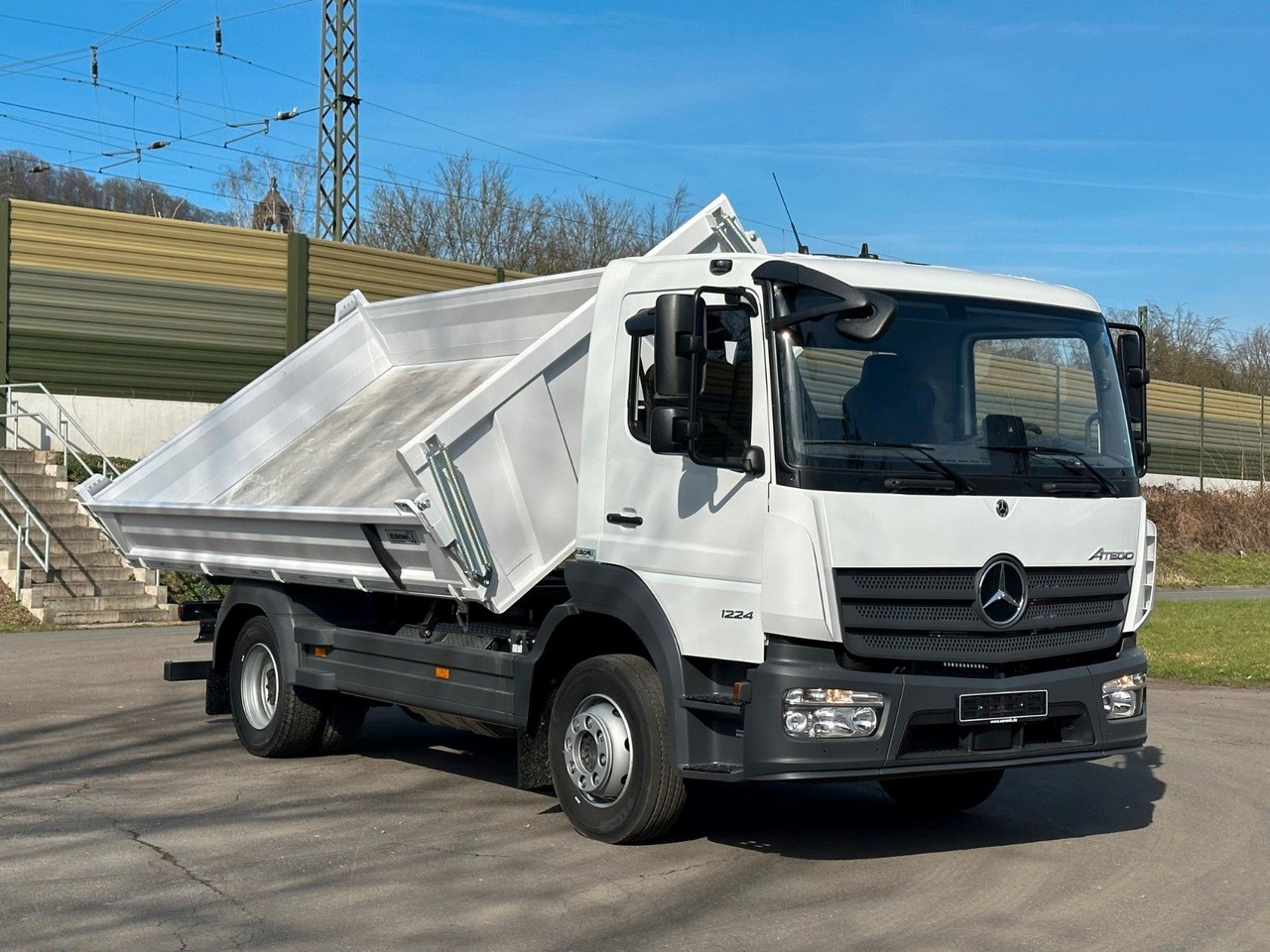 Tipper Mercedes-Benz Atego 1224 K  EuromixMTP 3-Seiten-Kipper: picture 20
