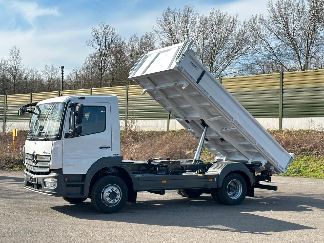 Tipper Mercedes-Benz Atego 1224 K  EuromixMTP 3-Seiten-Kipper: picture 14