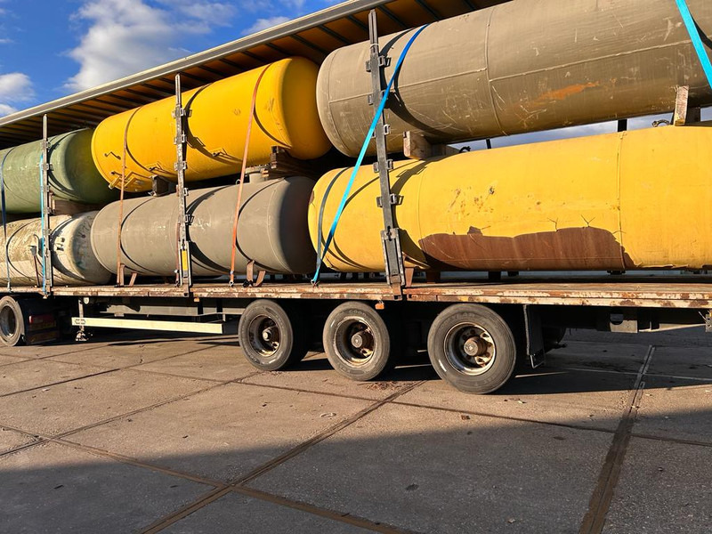 Tanker truck Visser 4850L(2.42 ton) Gastanks - Gas, Gaz, LPG, GPL, Propane, Butane tank Underground Gastank Used Tanks ID 1.008 ( Flexible options: Wholesale in a trailer/ Retail): picture 1