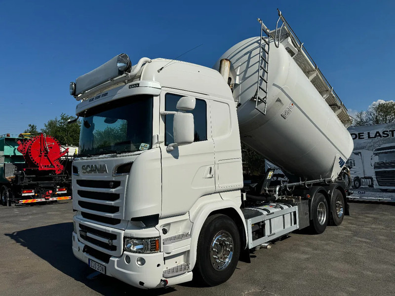 Scania R580 V8 6x2, Retarder, Compressor, Silo / Bulk, 2015 - Tanker truck: picture 3 Scania R580 V8 6x2, Retarder, Compressor, Silo / Bulk, 2015 - Tanker truck: picture 3