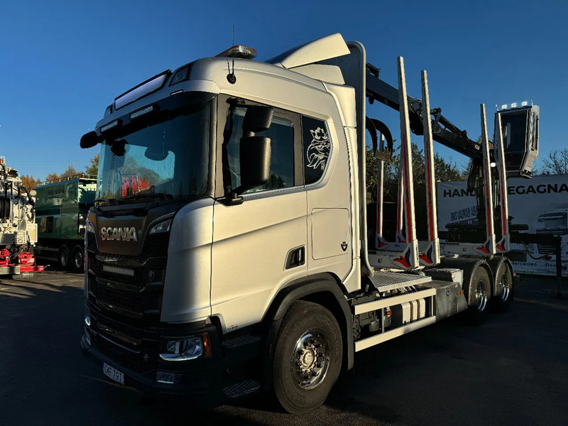 Scania R730 V8 6X4, Retarder, Timber-truck + Kesla, 2020 - Logging truck, Crane truck: picture 4 Scania R730 V8 6X4, Retarder, Timber-truck + Kesla, 2020 - Logging truck, Crane truck: picture 4