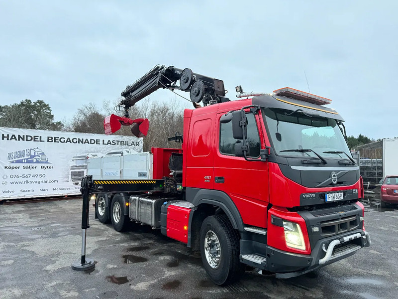 Volvo FMX 410 6x2*4, Tipper & Crane, 2015 - Tipper, Crane truck: picture 1 Volvo FMX 410 6x2*4, Tipper & Crane, 2015 - Tipper, Crane truck: picture 1