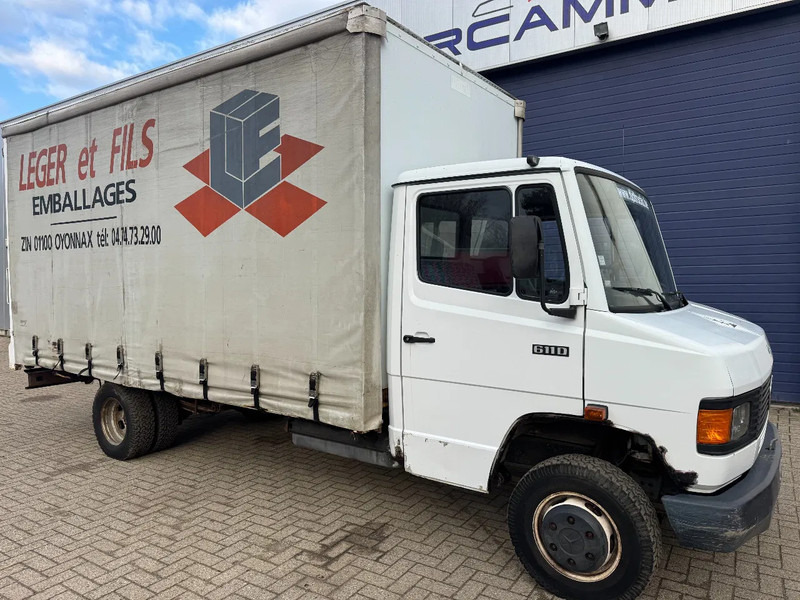 Mercedes-Benz **611D-FRENCH ORIGIN** - Curtain side truck: picture 3 Mercedes-Benz **611D-FRENCH ORIGIN** - Curtain side truck: picture 3