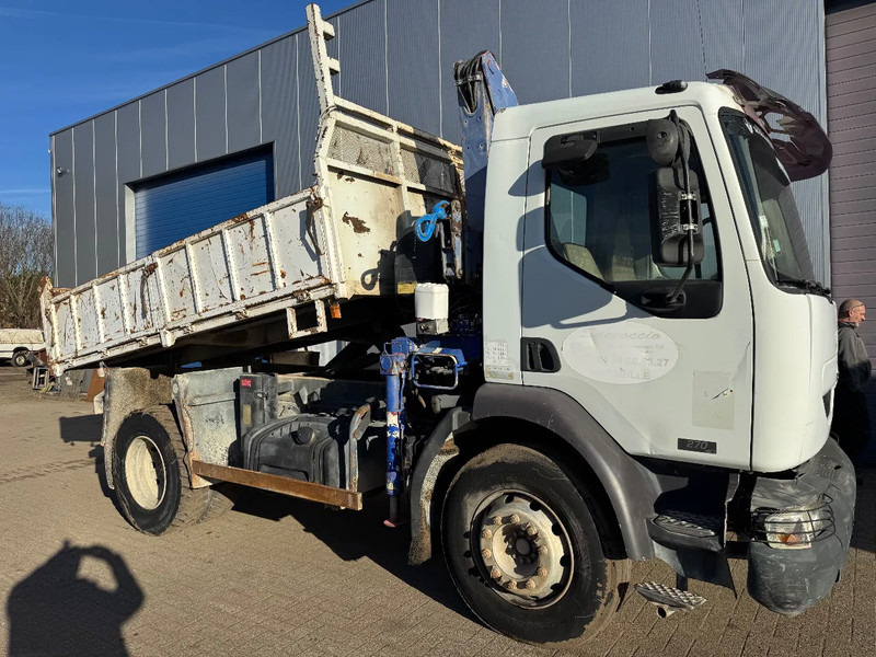 Renault Midlum 270 **TIPPER+FASSI CRANE-FRENCH TRUCK** - Tipper, Crane truck: picture 2 Renault Midlum 270 **TIPPER+FASSI CRANE-FRENCH TRUCK** - Tipper, Crane truck: picture 2